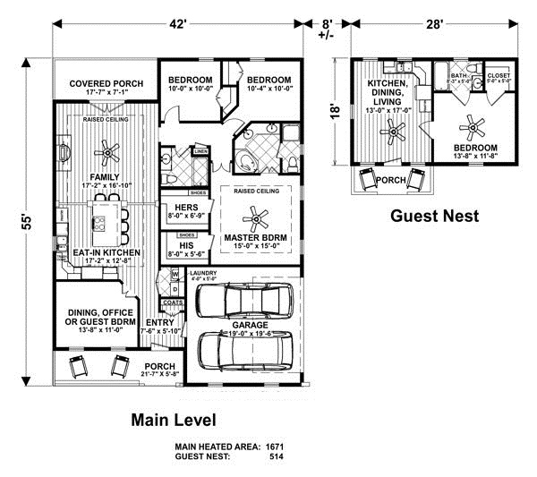Floor Plan image of The Keyingham Place House Plan